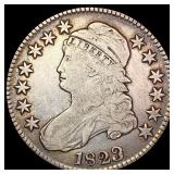 1823 Capped Bust Half Dollar LIGHTLY CIRCULATED