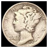 1921 Mercury Dime NICELY CIRCULATED