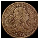 1806 Draped Bust Half Cent NICELY CIRCULATED