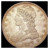 1837 Capped Bust Half Dollar CLOSELY UNCIRCULATED