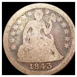 1843-O Seated Liberty Dime NICELY CIRCULATED