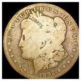 1892-S Morgan Silver Dollar NICELY CIRCULATED