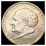 1936 Connecticut Half Dollar UNCIRCULATED