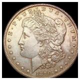 1890-CC Morgan Silver Dollar CLOSELY UNCIRCULATED