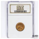 1929-S Wheat Cent NGC MS64 RD