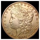 1888-S Morgan Silver Dollar CLOSELY UNCIRCULATED