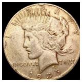 1935-S Silver Peace Dollar CLOSELY UNCIRCULATED