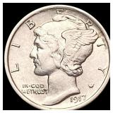 1917 Mercury Dime UNCIRCULATED