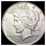 1934-D Silver Peace Dollar UNCIRCULATED