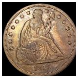 1859-O Seated Liberty Dollar NEARLY UNCIRCULATED