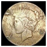 1928 Silver Peace Dollar NICELY CIRCULATED