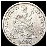 1882 Seated Liberty Dime CLOSELY UNCIRCULATED