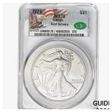 2024 CAC Silver Eagle CAC MS70