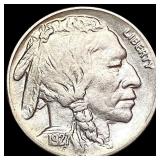 1927-S Buffalo Nickel CHOICE AU