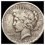 1921 Silver Peace Dollar NICELY CIRCULATED