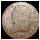 1834 Classic Head Half Cent NICELY CIRCULATED