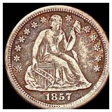 1857-O Seated Liberty Dime LIGHTLY CIRCULATED