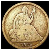 1838-O Seated Liberty Dime NICELY CIRCULATED