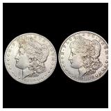 [2] 1886-O Morgan Silver Dollar NEARLY