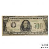 1934-A $500 FRN CHICAGO, IL