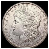 1887-S Morgan Silver Dollar CLOSELY UNCIRCULATED