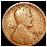 1914-D Wheat Cent NICELY CIRCULATED