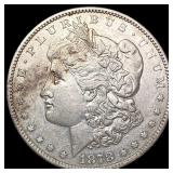 1878-CC Morgan Silver Dollar CLOSELY UNCIRCULATED