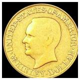 1917 McKinley Rare Gold Dollar LIGHTLY CIRCULATED