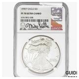 1998-P Silver Eagle NGC PF70 UC