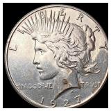 1927 Silver Peace Dollar LIGHTLY CIRCULATED