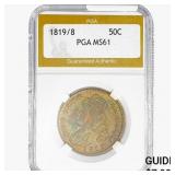 1819/8 Capped Bust Half Dollar PGA MS61