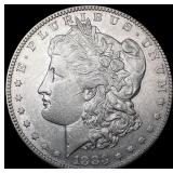 1883-S Morgan Silver Dollar CLOSELY UNCIRCULATED