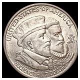 1924 Huguenot Half Dollar UNCIRCULATED