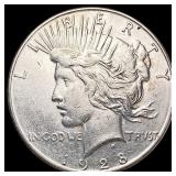 1928-S Silver Peace Dollar CLOSELY UNCIRCULATED