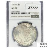 1879-S Morgan Silver Dollar NGC MS67