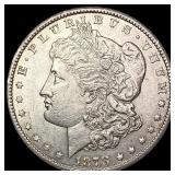 1878-CC Morgan Silver Dollar CLOSELY UNCIRCULATED