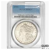 1904 Morgan Silver Dollar PCGS MS63+