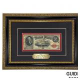 1917 $2 LEGAL TENDER USN FRAMED