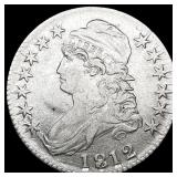 1812 Capped Bust Half Dollar LIGHTLY CIRCULATED