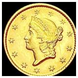 1849 Rare Gold Dollar UNCIRCULATED