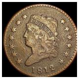 1812 Classic Head Large Cent NICELY CIRCULATED