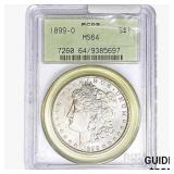 1899-O Morgan Silver Dollar PCGS MS64