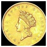 1854 Rare Gold Dollar HIGH GRADE