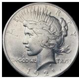 1921 Silver Peace Dollar NICELY CIRCULATED