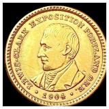 1904 McKinley Rare Gold Dollar UNCIRCULATED