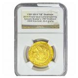 1787-2014 0.93oz Gold "EB" Doubloon NGC