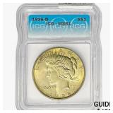 1926-D Silver Peace Dollar ICG MS61