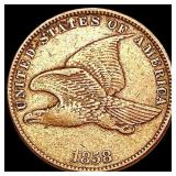 1858 Flying Eagle Cent LIGHTLY CIRCULATED