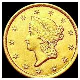 1851-O Rare Gold Dollar CLOSELY UNCIRCULATED