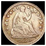 1850-O Seated Liberty Half Dime NICELY CIRCULATED